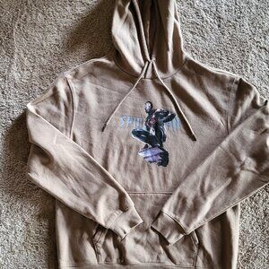 Mens Spiderman hoodie size Large